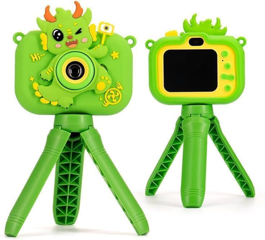 3D Cartoon Kids Digital Camera with Tripod