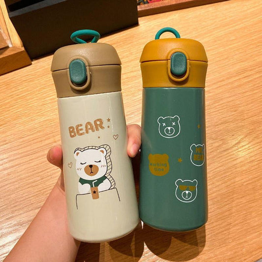 Bear Double Wall Stainless Steel Thermal Water Bottle - Twisoo
