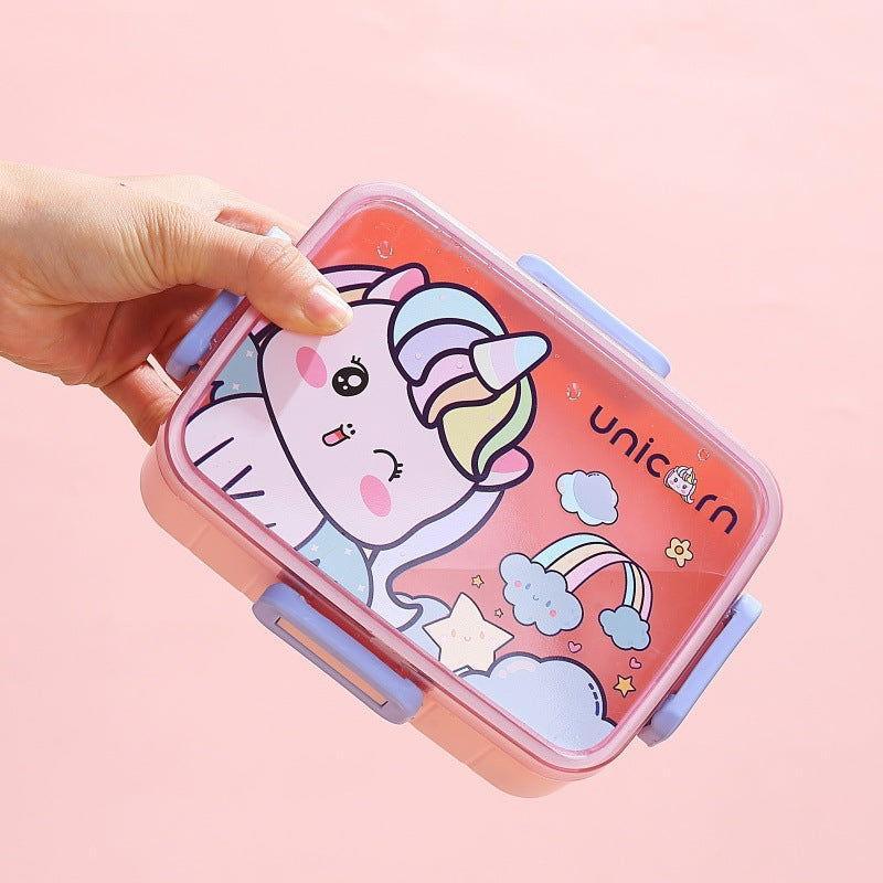 Cartoon Themed - Bento Stainless Steel Lunch Box for Kids - Twisoo