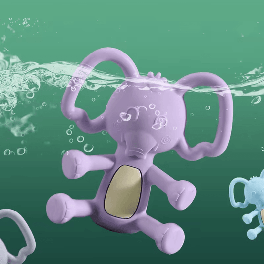 High Quality Elephant Shape Teether for Babies to Soothe their Gums - Twisoo