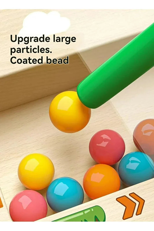 Twisoo Montessori Wooden Magnetic Number Maze Toy – 2-in-1