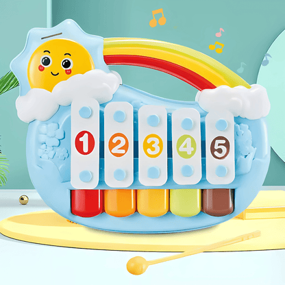 2 - in - 1 Music Forest Piano Toy – 8 - Key - Twisoo