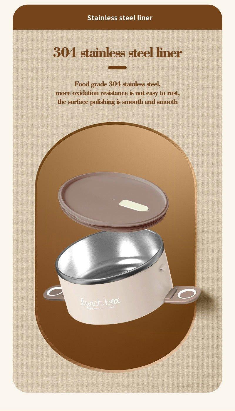 2 - Tier Stainless Steel Lunch Box for Office - Twisoo