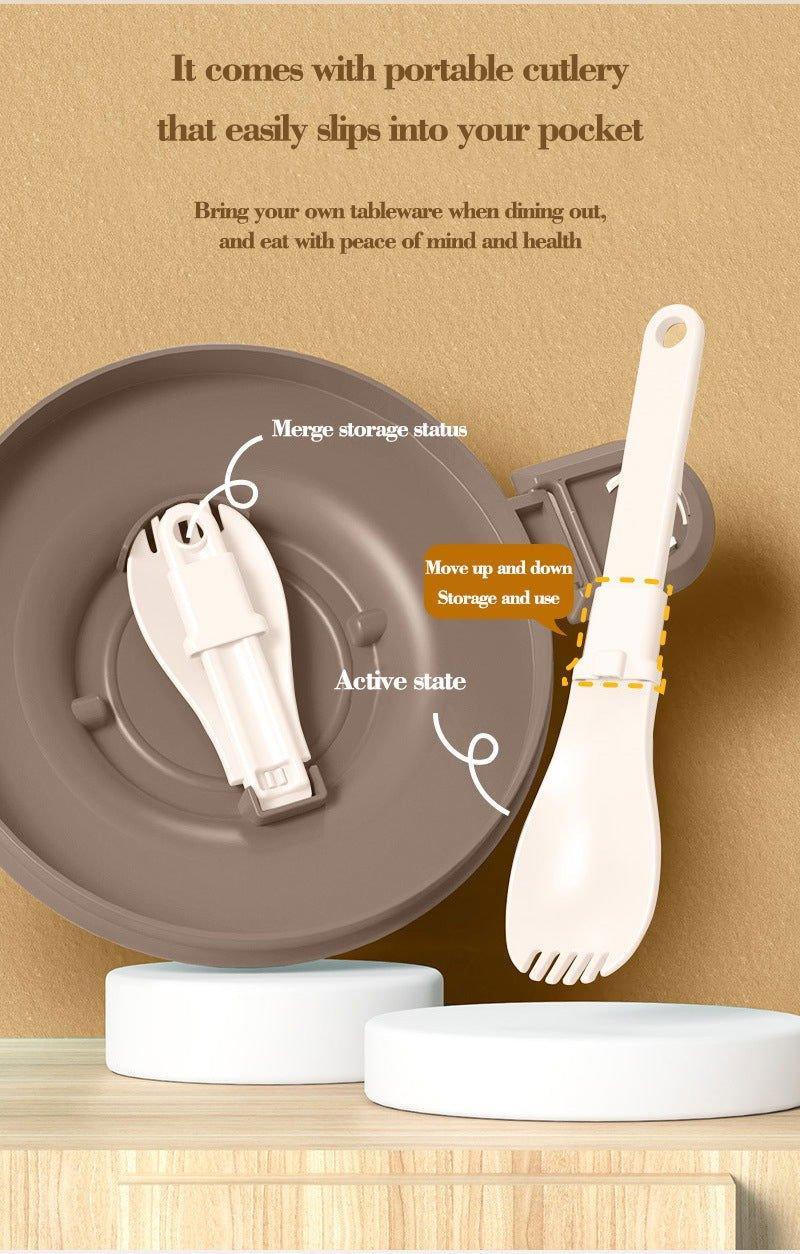 2 - Tier Stainless Steel Lunch Box for Office - Twisoo