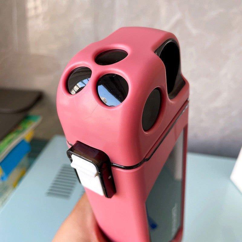 300 ML Flat Portable Outdoor Sports Bottle for Office & Gym - Twisoo