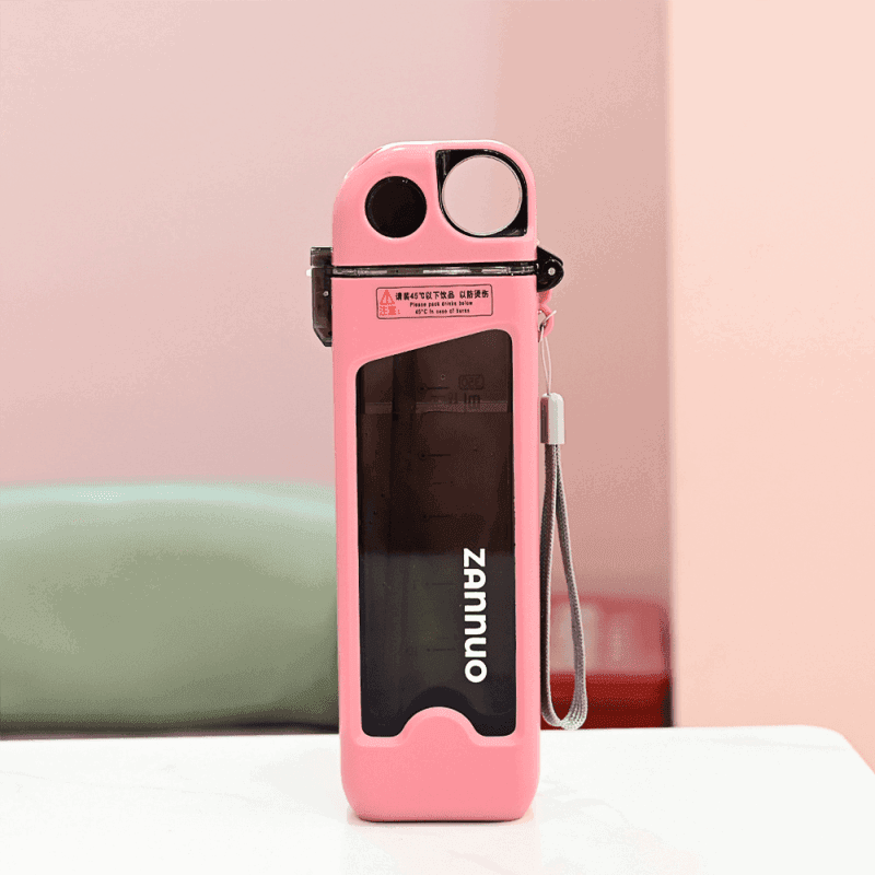 300 ML Flat Portable Outdoor Sports Bottle for Office & Gym - Twisoo