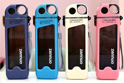 300 ML Flat Portable Outdoor Sports Bottle for Office & Gym - Twisoo