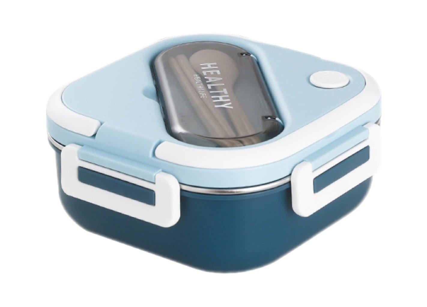 304 Bento Lunchbox with 2 Compartment with Spoons for Teenagers and Adults - Twisoo