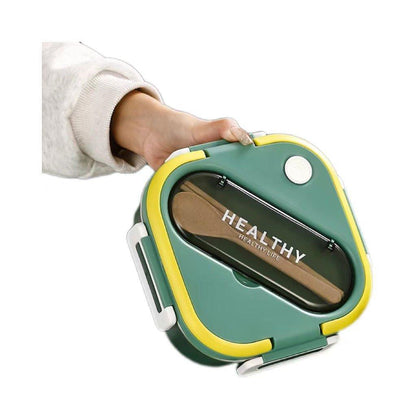 304 Bento Lunchbox with 2 Compartment with Spoons for Teenagers and Adults - Twisoo