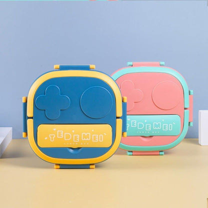 304 Portable - Stainless Steel Lunch Box with 2 Compartment for Kids - Twisoo