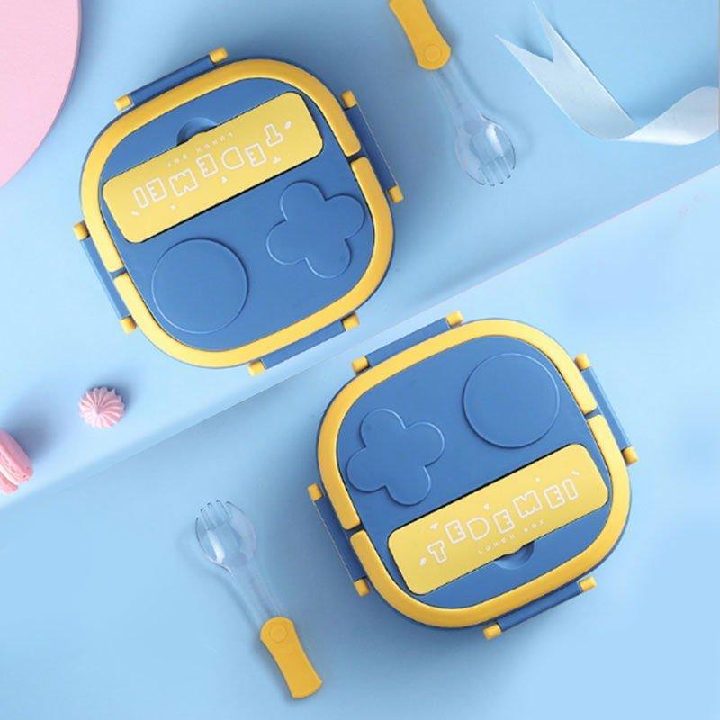 304 Portable - Stainless Steel Lunch Box with 2 Compartment for Kids - Twisoo