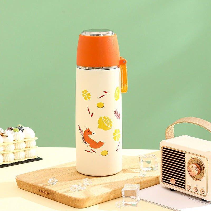 304 Stainless Steel Double Wall Vacuum Thermal Flask Bottle for Gym & Office - Twisoo