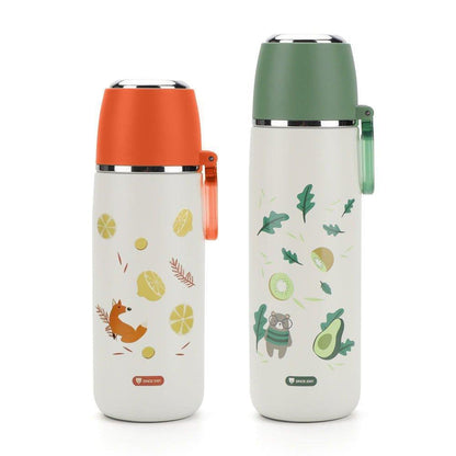 304 Stainless Steel Double Wall Vacuum Thermal Flask Bottle for Gym & Office - Twisoo