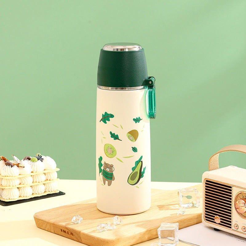 304 Stainless Steel Double Wall Vacuum Thermal Flask Bottle for Gym & Office - Twisoo