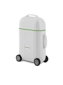 8-Piece Nail Clipper Set with Mini 4-Wheel Travel Trolley