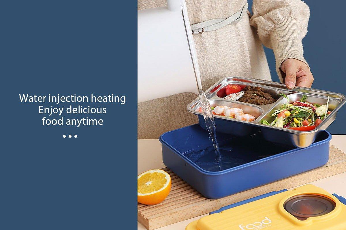 4 Compartment Bento - Steel Lunch Box for Teenagers and Adults - Twisoo