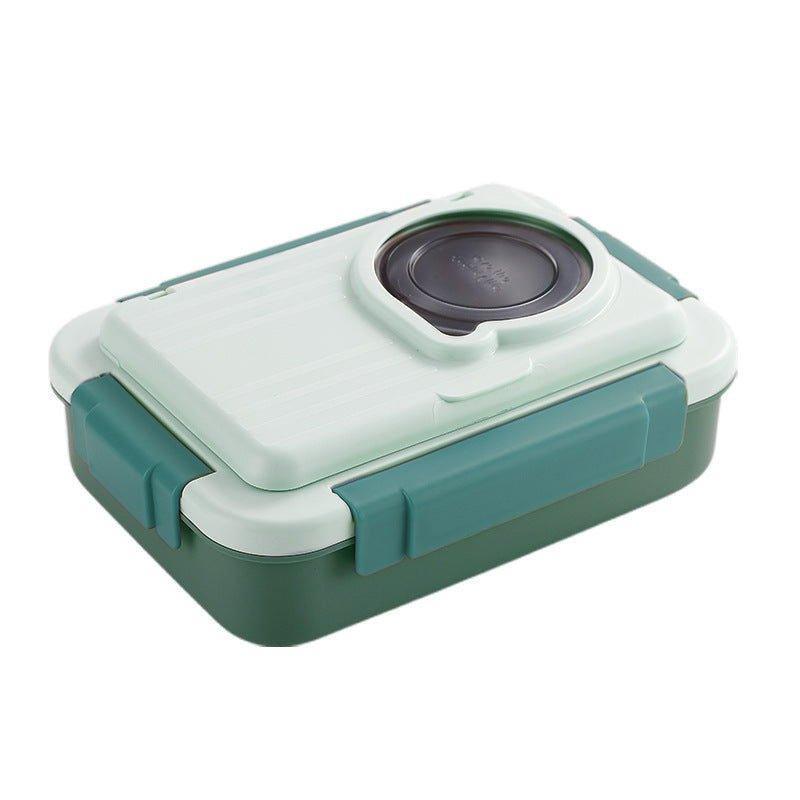 4 Compartment Bento - Steel Lunch Box for Teenagers and Adults - Twisoo