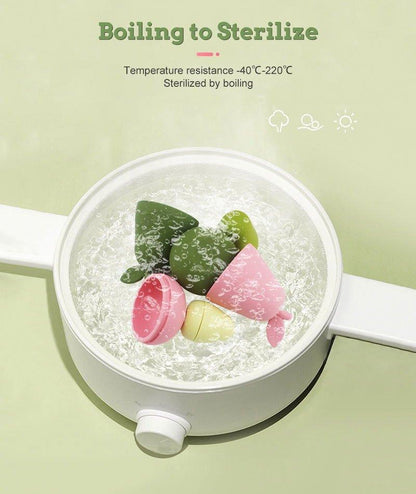 4 PCS Silicon Avocado - Stack Toy Set for Babies - Twisoo