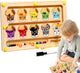 Twisoo Montessori Wooden Magnetic Number Maze Toy – 2-in-1