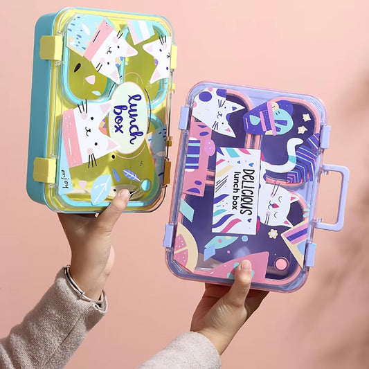 Microwavable Plastic Lunch Box 850ml