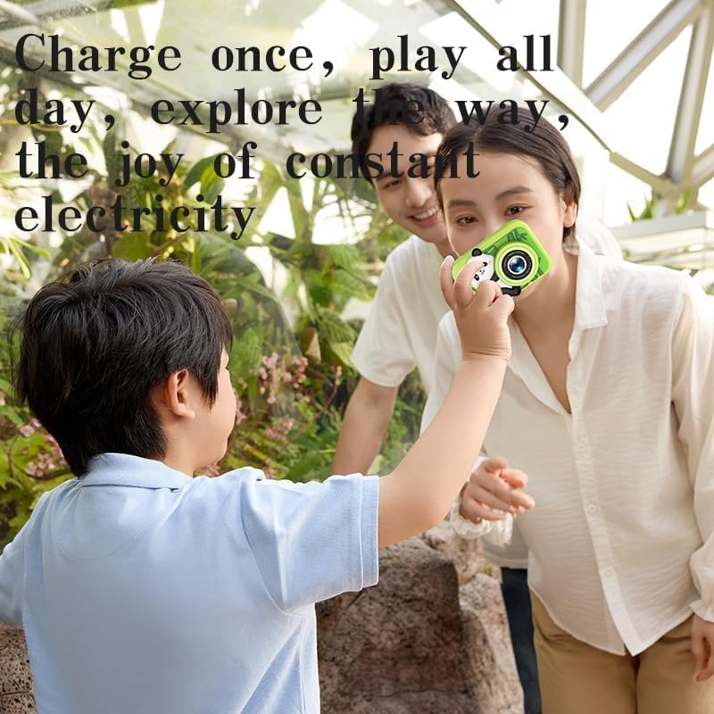 Dual HD 1080P Kids Camera Toy with 32GB SD Card- 2-Inch Screen