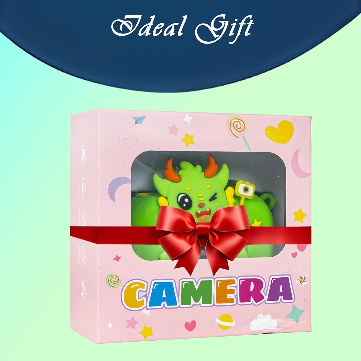 3D Cartoon Kids Digital Camera with Tripod