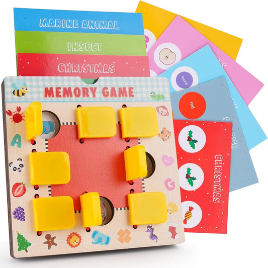 Beringin Memory Matching Game for Kids – Educational Flip Board