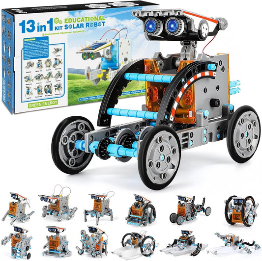 DIY Building Solar Robot Toy for Kids - Creative Experiment Toy