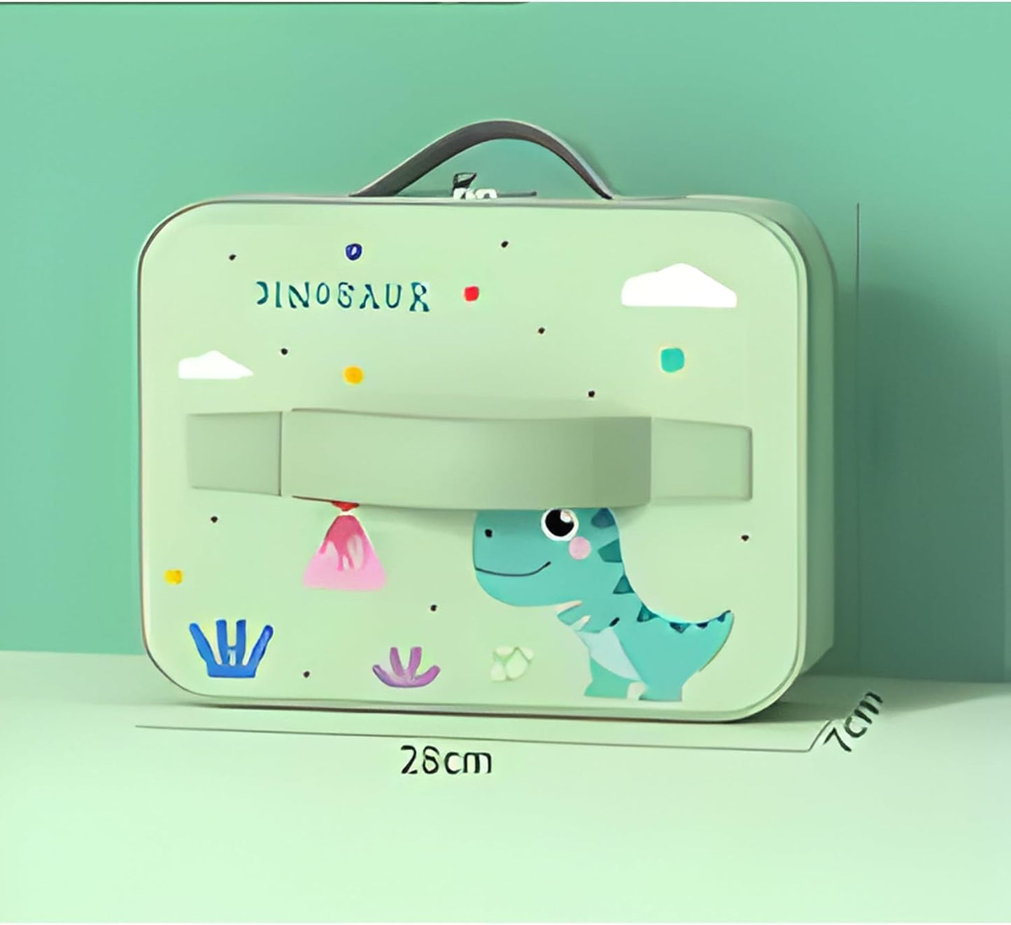 Kids Bento Lunch Box with Insulated Carry Bag