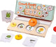 Montessori Wooden Animal Growth Process Puzzle Toy for Kids