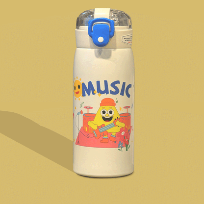 Stainless Steel Cartoon - Mini Water Bottle for Children School & Outdoor - Twisoo