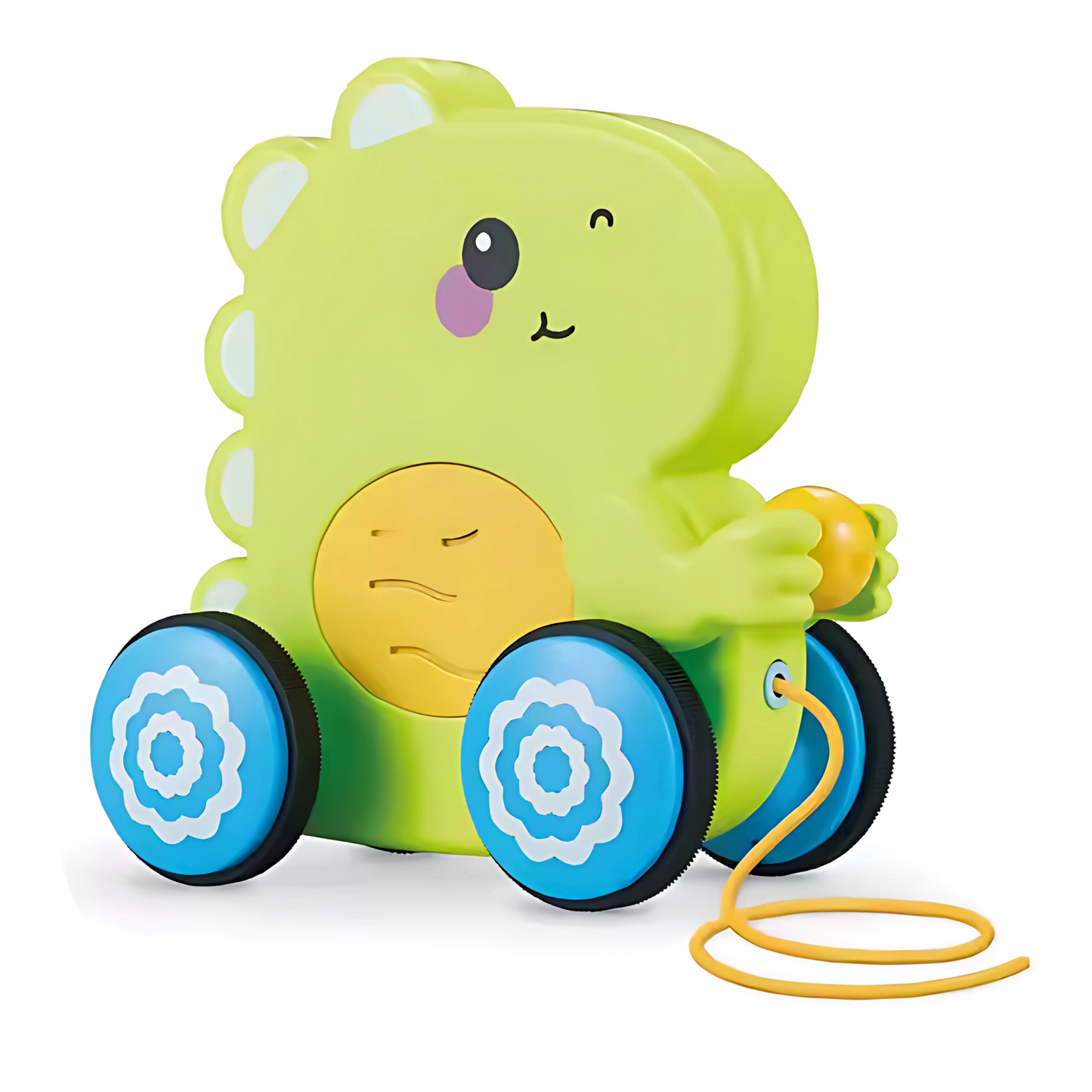 Twisoo Pull String Animal Car Toy – Educational Baby Push &amp; Pull Toy