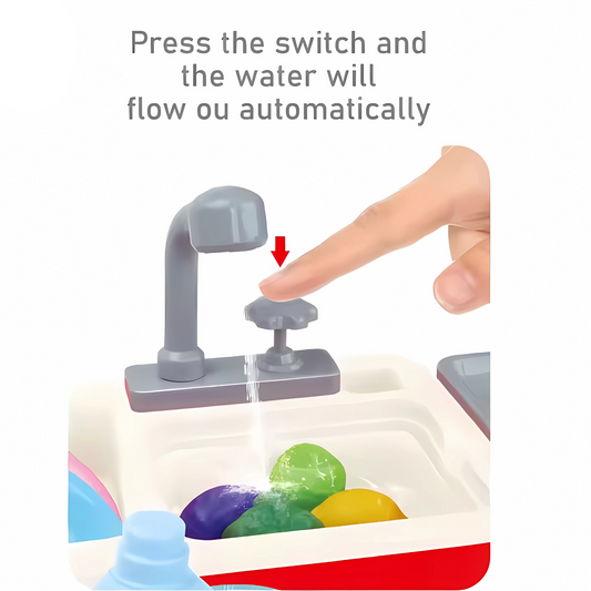 Twisoo Mini Kitchen Sink Toy for Kids