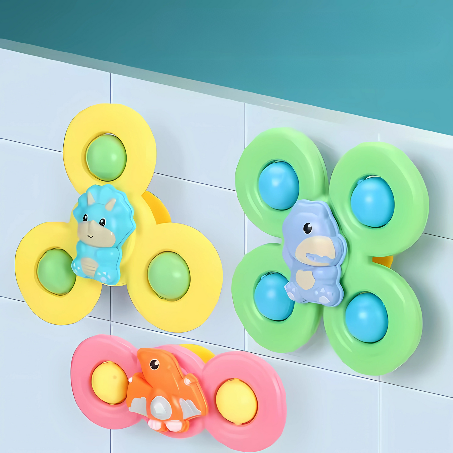 Twisoo Suction Cup Spinning Fun Toys