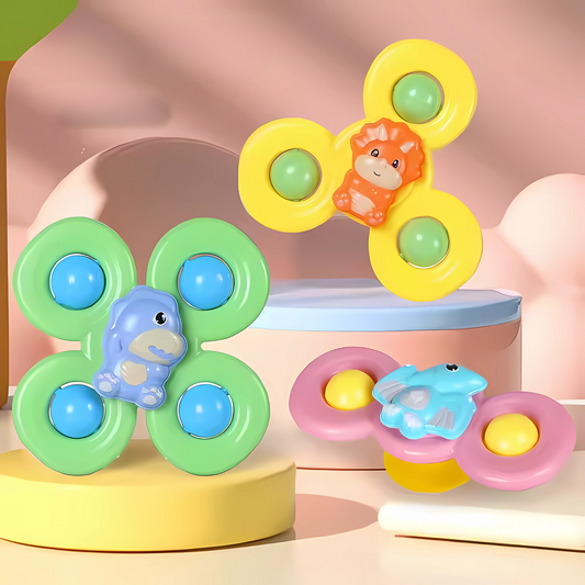 Twisoo Suction Cup Spinning Fun Toys