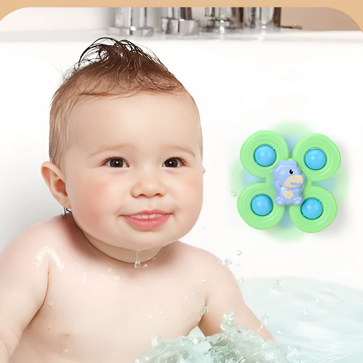 Twisoo Suction Cup Spinning Fun Toys