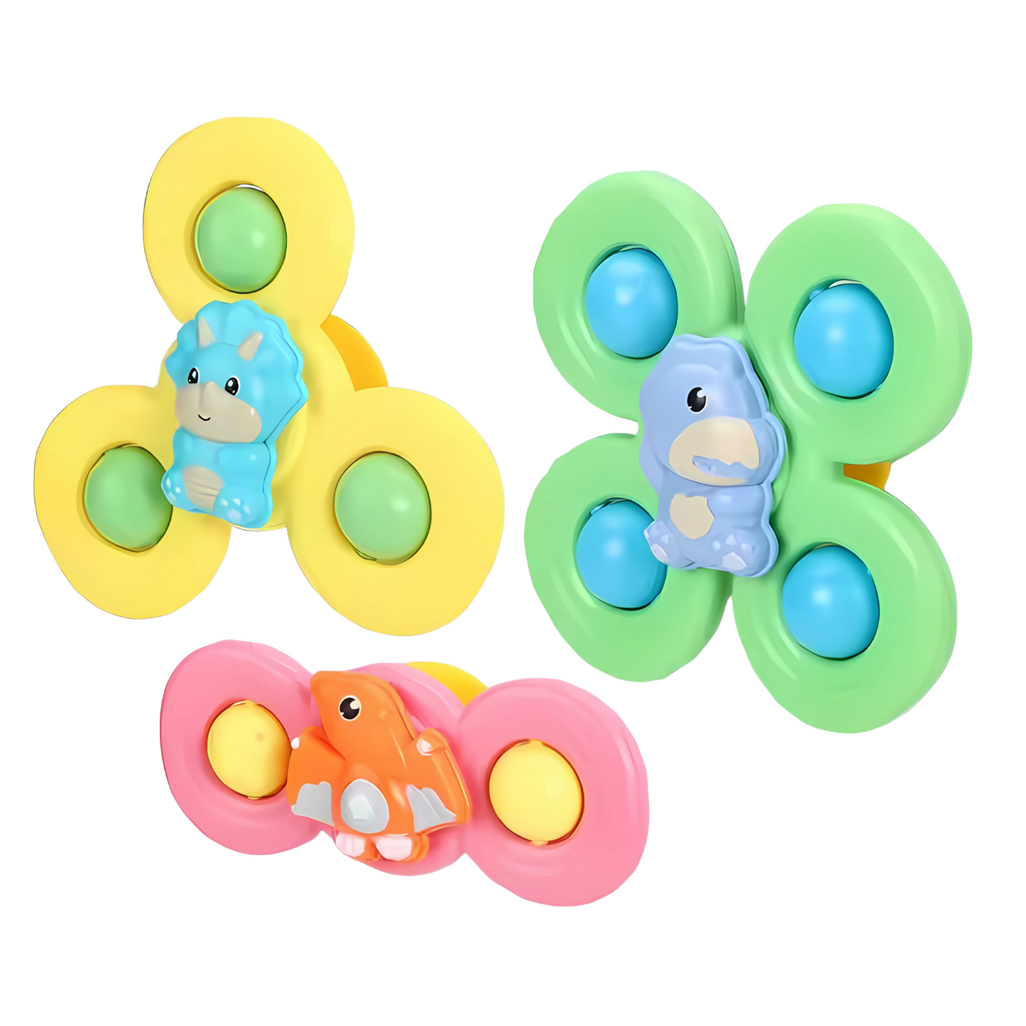 Twisoo Suction Cup Spinning Fun Toys