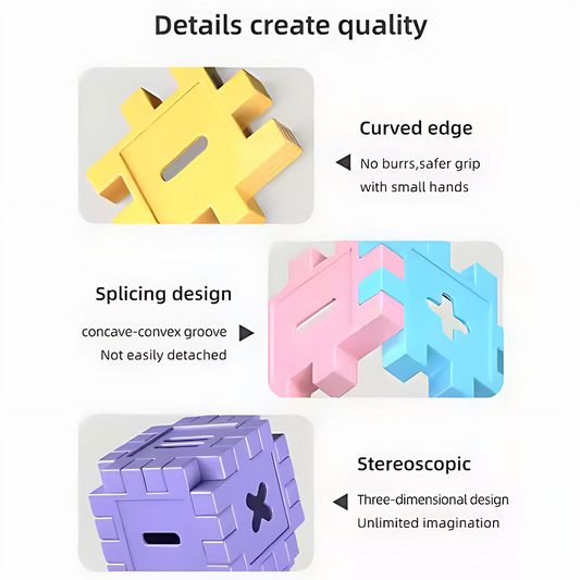 Twisoo DIY Building Block Toy Set –88Pcs