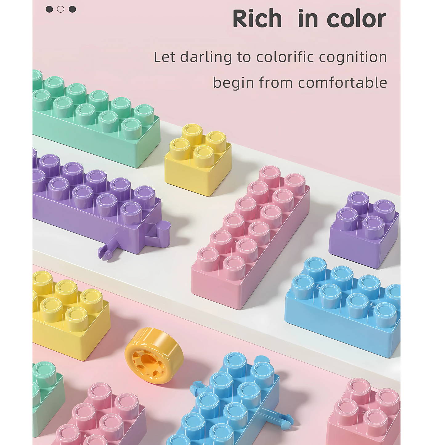 Twisoo DIY Building Block Toy Set –88Pcs