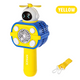 Twisoo Electric Automatic Bubble Gun for Kids with LED Lights