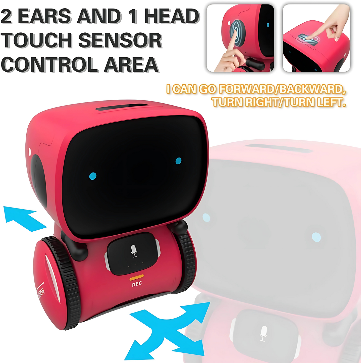 Twisoo Mini Smart Robot Toy for Kids- Ages 3+