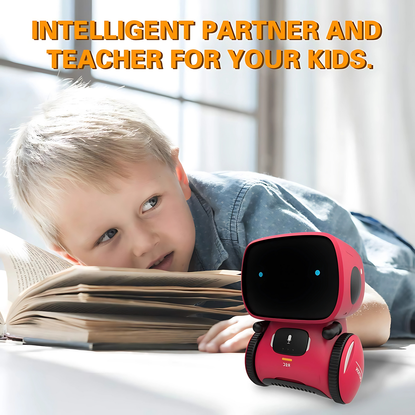 Twisoo Mini Smart Robot Toy for Kids- Ages 3+