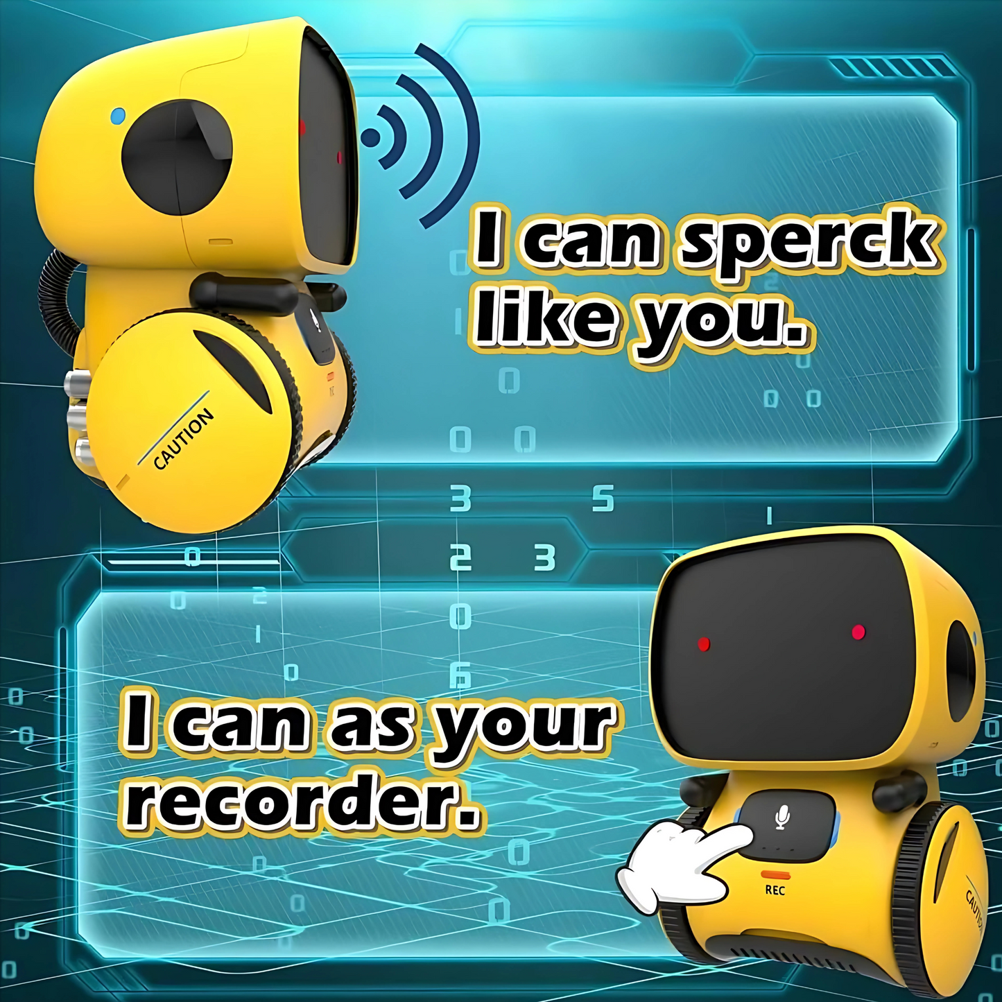 Twisoo Mini Smart Robot Toy for Kids- Ages 3+