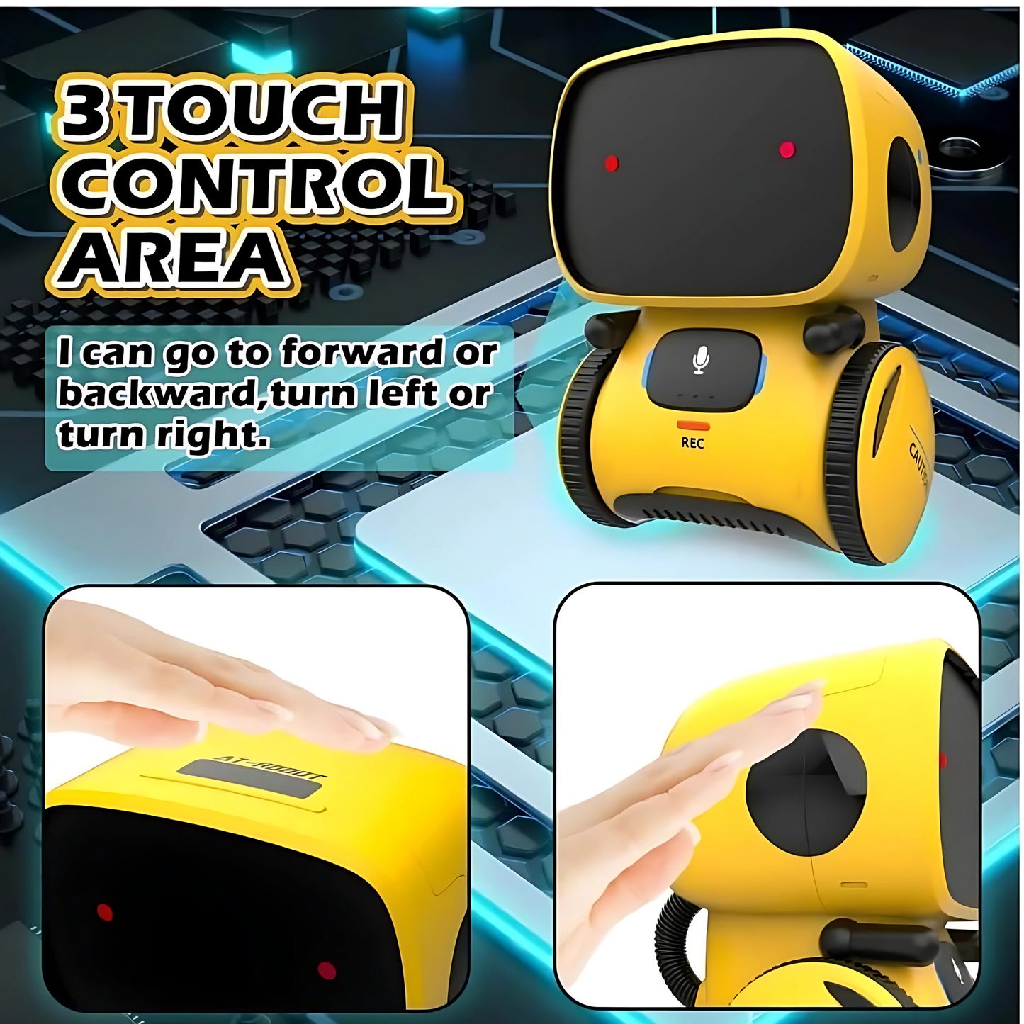 Twisoo Mini Smart Robot Toy for Kids- Ages 3+