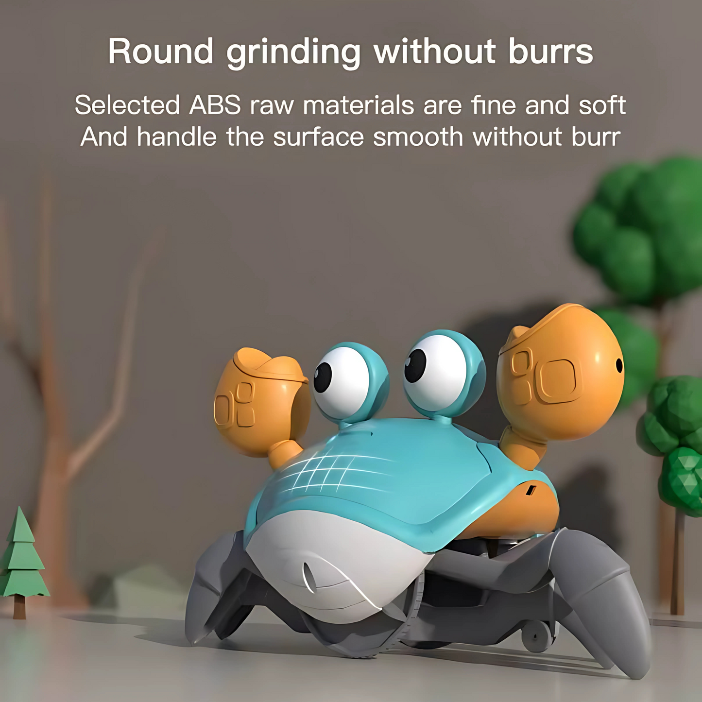 Twisoo Manual Crab Bath Toy for Land & Water