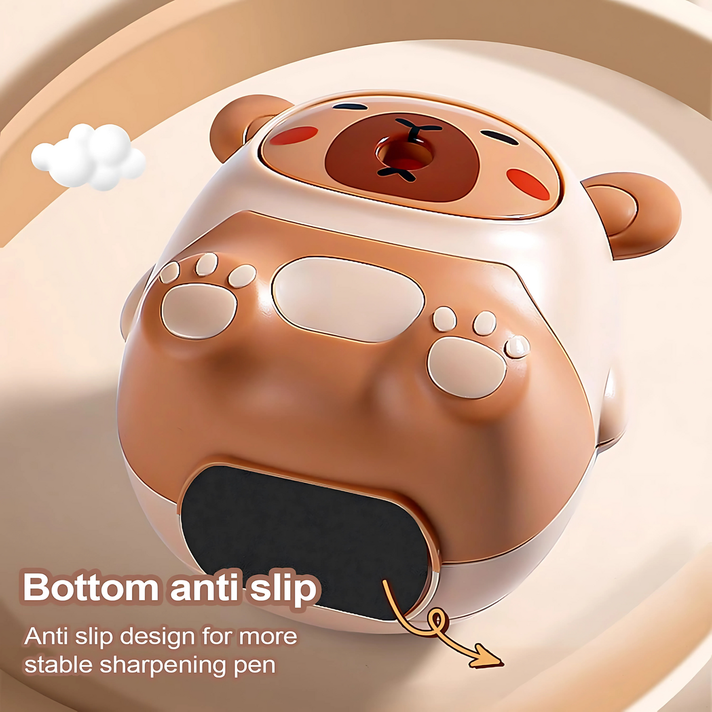 Twisoo Capybara Cute Cartoon Pencil Sharpener