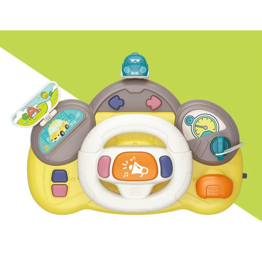 Twisoo Baby Musical Steering Wheel Toy – 6+ Months