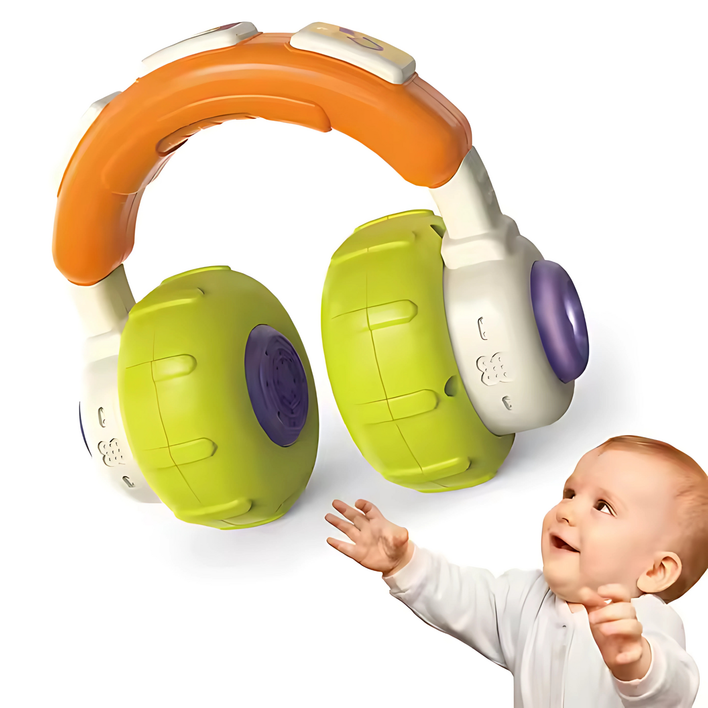Twisoo Baby Musical Headphones Toy for Infants & Toddlers