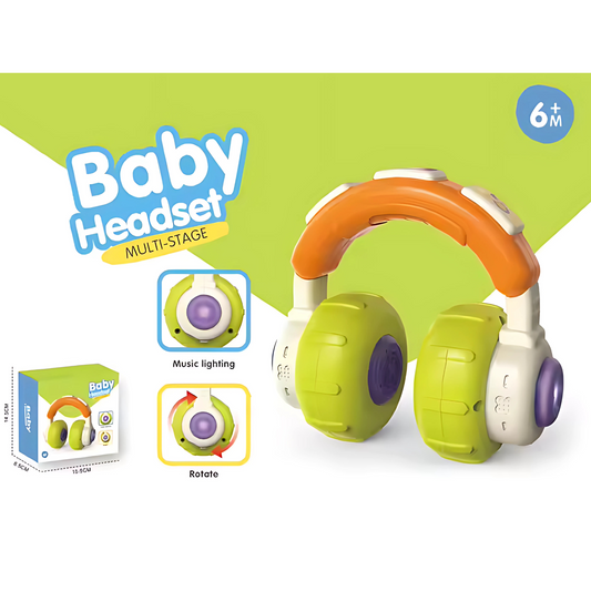 Twisoo Baby Musical Headphones Toy for Infants & Toddlers