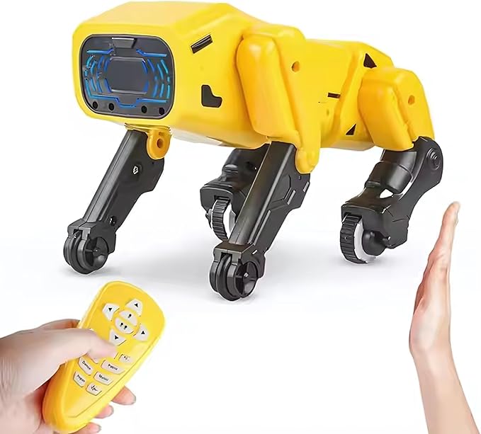 Twisoo Robot Dog Remote Control Rechargeable Toy for Kids